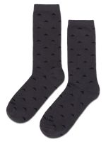 Calcetín Aop Crew Hombre Sock Negro