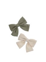 Pack 2 pinches niña Crema