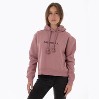Polerón Mujer Logo Hoodie Rosado