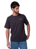 Polera Manga Corta Hombre Western Gris