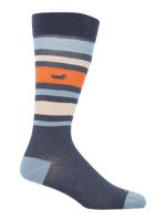 Calcetín Bambú Hombre Lg Block Azul