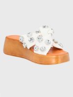 Sandalia Blanco Mujer Mariella