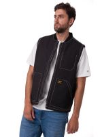 Chaqueta Sin Mangas Canvas Utility Negro