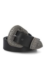 Cinturón Cuero Mujer Hpw Texas Negro