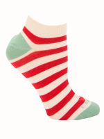 Calcetín Algodón Mujer Ped Line Blanco