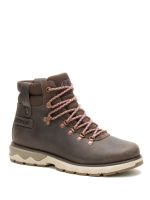 Botín Cuero Mujer Fandom Hiker Café Oscuro