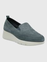 Zapato Mujer Cuero Fly Jump Azul