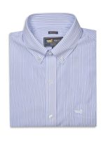 Camisa Cuello Button-Down Hombre Wf Azulino