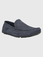Mocasín Cuero Azul Oscuro Hombre Blumenau