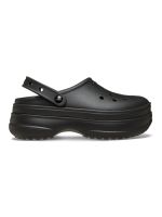 Zueco Unisex Classic Stacked Clog Negro