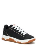 Zapatilla Cuero Mujer Lore Negro