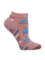Calcetín Algodón Mujer Ped Winter Rosado
