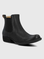Botin Cuero Mujer Karol Negro
