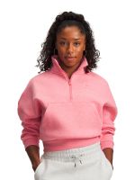 Poleron UA Icon Fleece Oversized Rosado Mujer