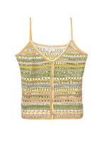 Polera Algodón Orgánic Varadero Amarillo Mujer