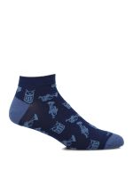 Calcetín Algodón Hombre Ped Music Azul