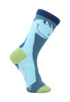Calcetín Algodón Niño C Big Dino Azul
