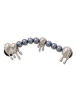 Jibbitz Cadena Plateada Derretida Plateado