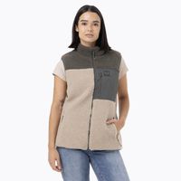 Polar Sin Mangas Mujer Sherpa Reversible Verde