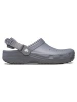 Zapato Zueco Crocs Work Classic Gris Unisex
