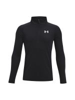 Polerón UA Tech Half zip para niño Negro