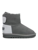 Bota Cuero Niña Frozt Gris