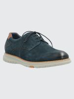 Zapato Cuero Hombre Nerio Azul Marino