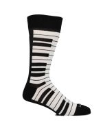 Calcetín Algodón Hombre Diff Piano Negro