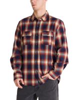 Camisa Manga Larga Hombre Flannel Azul