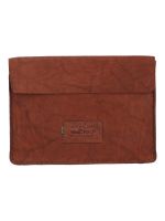 Maletin Cuero Unisex Aq Lauda Sleeve Café