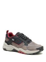 Zapatilla Cuero Hombre Grapple Leather Gris