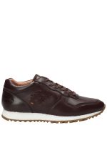 Zapatilla Cuero Hombre Graig Café Oscuro