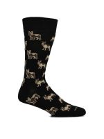 Calcetín Algodón Hombre C Pug Negro