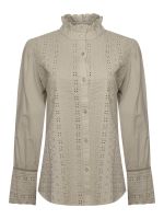 Blusa Algodón Orgánico Mujer Petunia Café