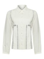 Blusa Algodón Orgánico Mujer Serpent Blanco