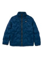 Parka Bonded Medium Weight Mujer Azul Petróleo