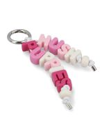 Llavero Unisex Hp Keychain Letters Rosado