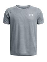 Polera Manga Corta UA Tech Niños Azul Underarmour