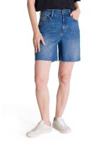 Short Tiro Alto Denim Mujer Cowboy Azul