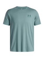 Polera Manga Corta Lifestyle  Hombre Left Chest Logo Verde
