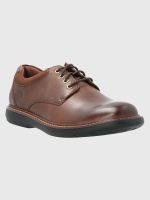Zapato Cuero Hombre Ohio Café Oscuro