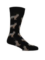Calcetín Algodón Hombre C Pastor Negro