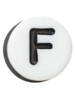 Jibbitz Crocs F Pequeña carta de amistad Blanco