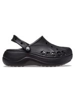 Zueco Mujer Baya Plataforma Clog Negro