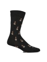 Calcetín Algodón Hombre D Basset Logo Gris