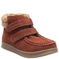 Botín Niño Koda Velcro Café