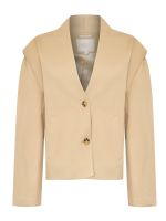 Chaqueta Lana Mujer Savana Café