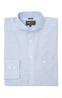 Camisa Libre De Arrugas Hombre WF Celeste