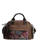 Cartera Textil Mujer Tzeltal Bag Café