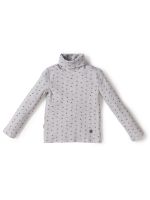 Polera Manga Larga Niña Aster Gris